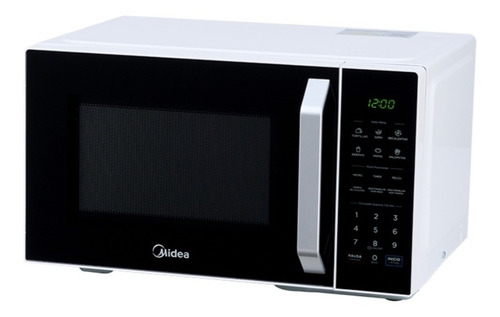 Horno De Microondas Midea De 1.1ft Blanco Con Negro Elegante
