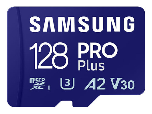 Tarjeta de memoria Samsung Pro Plus 128gb Azul