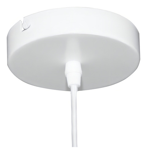 Pendente Plot - Ch001b -bella Cor Branco 127/220V
