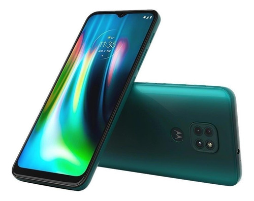 Imagen 6 de 7 de Moto G9 Play Dual SIM 64 GB verde evergreen 4 GB RAM