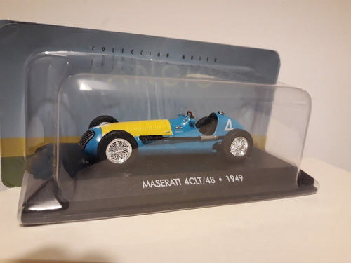 Colección Fangio Ixo Salvat Esc 1 43 Maserati 4clt 10cm 1949