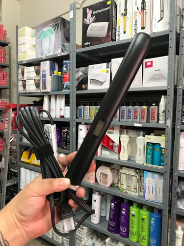 Milady 1 (25mm) Titanium Digital Plancha De Cabello Negro