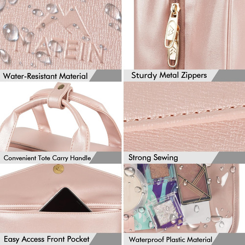 Cosmetiquera De Viaje, Bolsa De Maquillaje Con Gran