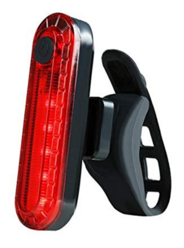 Imagen 1 de 7 de Luz Trasera Volcano Recargable Usb Waterproof 12 Horas Luz