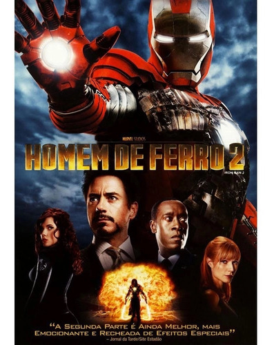 Dvd Homem De Ferro 2 - Dublado 