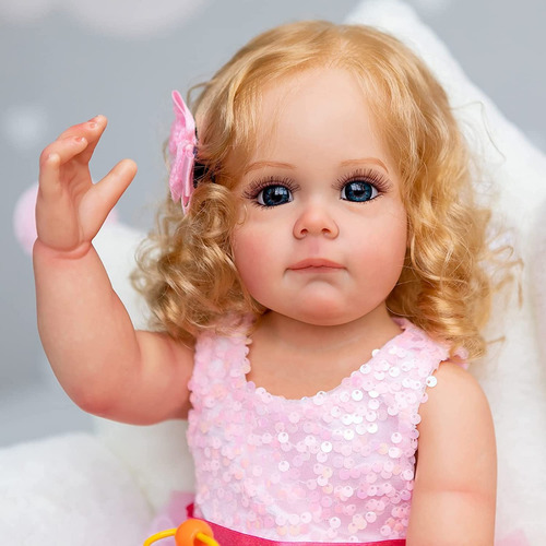 Reborn Bebe Niña Real Cuerpo Silicona Vinilo Bebes Original