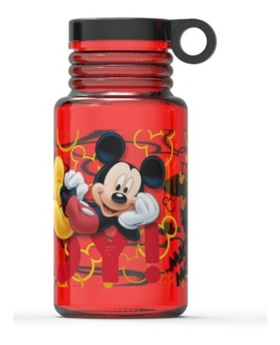 Botella Deportiva Infantil Anillo 360 Ml Mickey Original