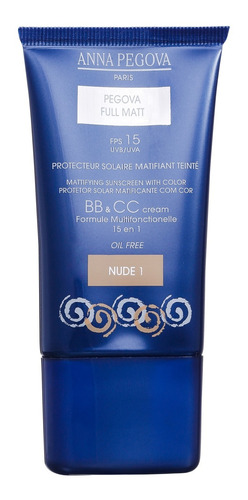 Bb Cc Cream Pegova Full Matt 15 Em 1 (nude 1) Anna Pegova