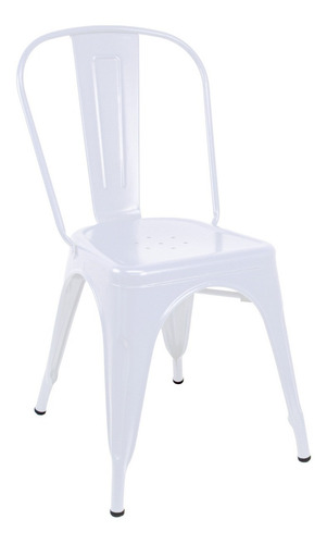 Imagen 2 de 9 de Set De 2 Sillas Tipo Tolix Metal Vintage Minimalistas Hogar