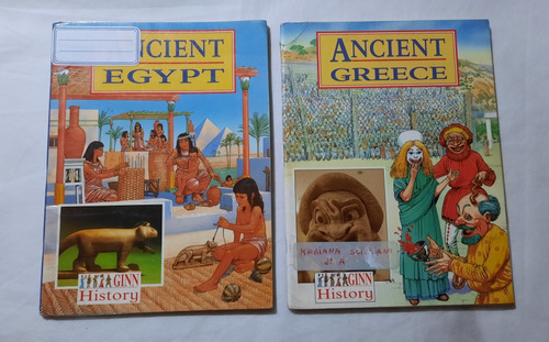 Ancient Egypt Y Ancient Greece Egipto Grecia Inglés Niños 