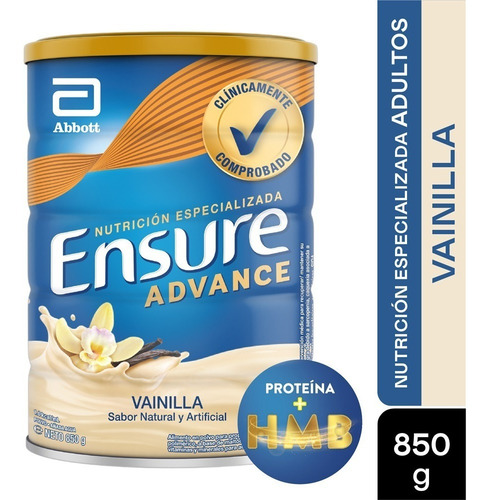 Ensure Advance Vainilla X 850gr