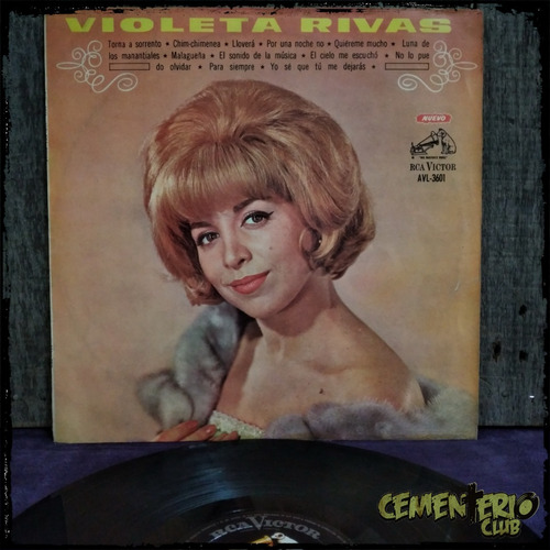 Violeta Rivas - Avl 3601 - 1965 - Vinilo / Lp