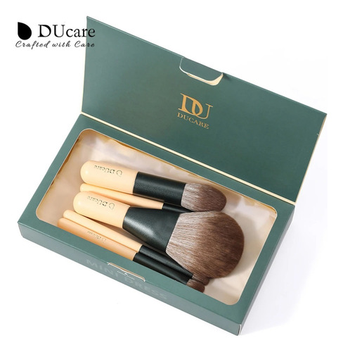 Juego De 5 Brochas De Maquillaje Ducare, Minibrochas De Viaj