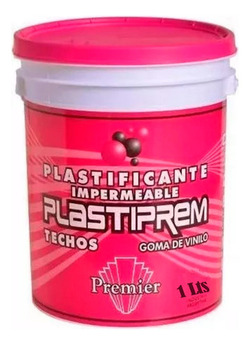 Plastificante Impermeable Techos  Plastiprem X 1 Litro