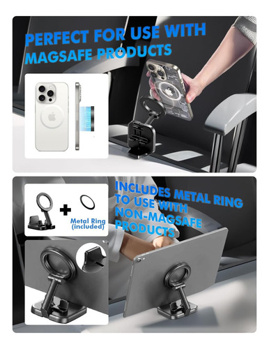 Travel Depot - Soporte Magnetico De Clip Para Teléfonos - Compatible Con Magsafe, Esenciales De Viaje