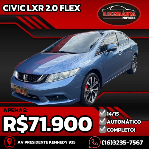 Honda Civic Civic Sedan LXR 2.0 Flexone 16V Aut. 4p