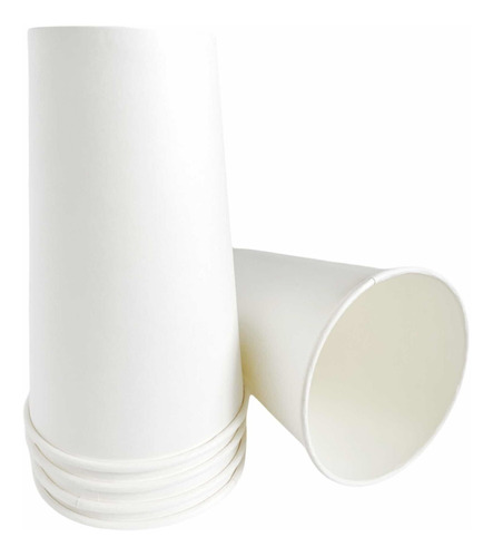 50 Vasos Desechables Biodegradables 16 Oz Papel Pla