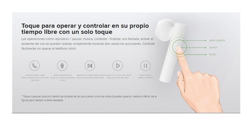 Auriculares Bluetooth Xiaomi Mi True Wireless Earphones 2 Se