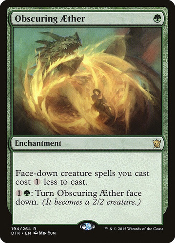 Magic Obscuring Aether X4 Playset Dragons Of Tarkir