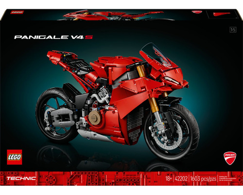 Lego Technic Moto Ducati Panigale V4 S Set De Modelo 42202