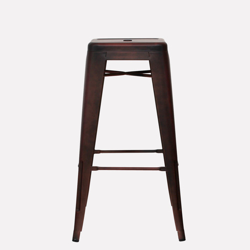 Taburete Piso Alto 76 Tolix Replica Cobre Form