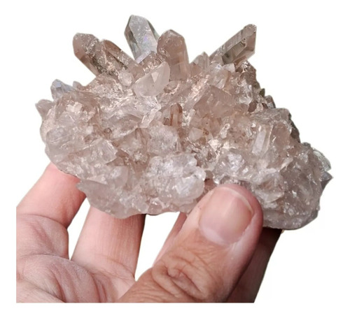 Cuarzo Cristal Piedra Energética Gema Natural Meditación 