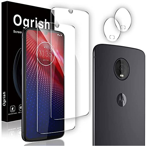 Ogrish 2+2 Pack Tempered Glass Screen Protector For Motorola