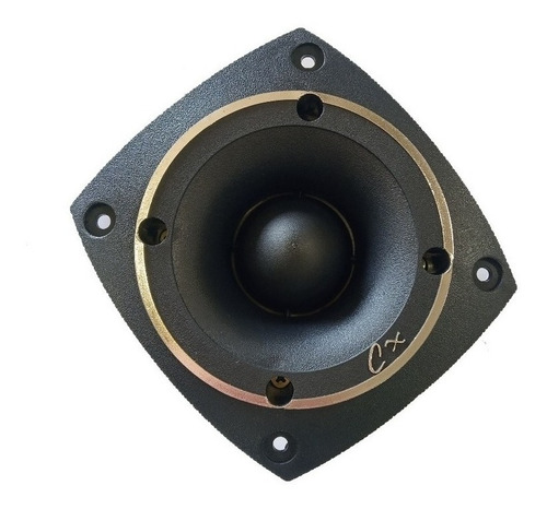 02 Tweeter Tuiter Black 150wrms Profissional 8 Ohms Fenolico Cor Preto
