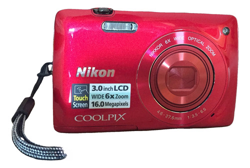  Nikon Coolpix S4200 Roja