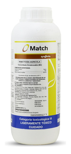 Match Insecticida X 1 Litro Syngenta