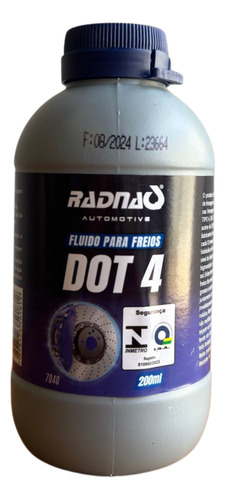 Atacado Kit C/ 12 Uni. Fluido Óleo De Freio Dot4 200ml