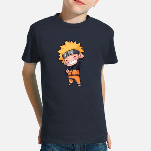 Franela Camisa Niño Naruto  100% Algodón 