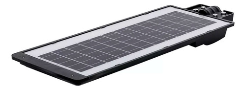 Reflector Led Luminaria Solar 300w Sensor Movimiento Negro Negro