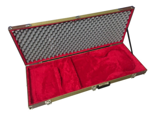 Imagem 3 de 6 de Case Guitarra Tweed Fender Sg Les Paul Strato Telecaster