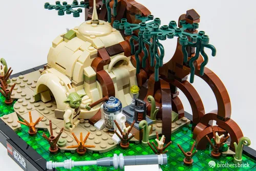 Lego Star Wars 75330 Diorama: Entrenamiento Jedi En Dagobah