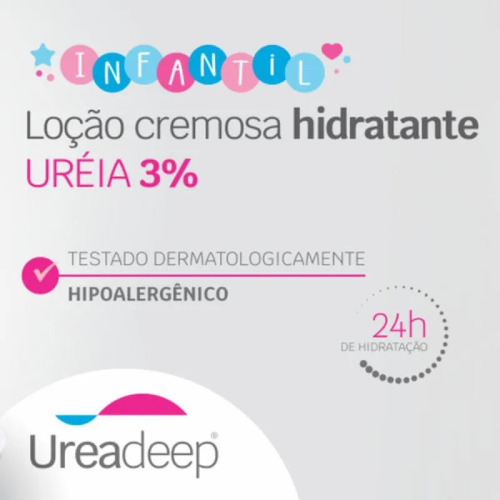 Loção Hidratante Infantil Ureadeep Uréia 3% (kit Com 02)