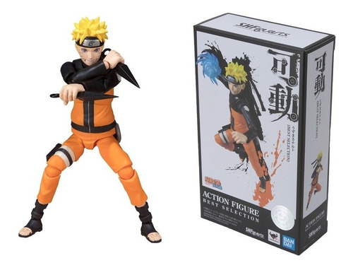 Imagen 1 de 1 de Figura Muñeco Naruto Anime Juguete Bandai