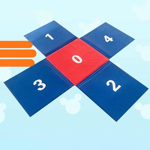 Kids Jumping Pad Cross Shaped Playing Mat For Oxford Cloth