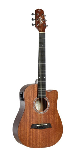 Imagem 2 de 9 de Violão Seizi Baby Tokyo Cutaway Mahogany Satin Com Bag