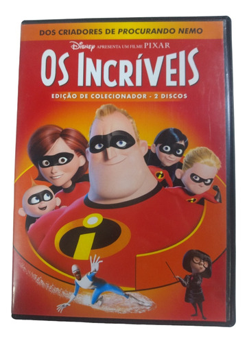 Dvd Os Incríveis Edição De Colecionador Usado Original 