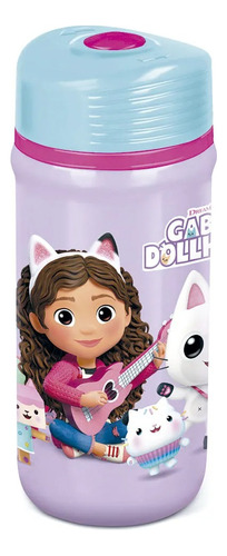 Botella Gabby's Dollhouse 390 Ml Color Violeta