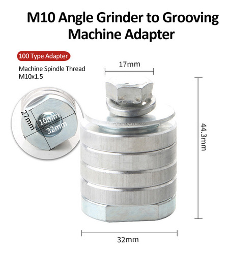 Adaptador De Ranura Para Amoladora Angular M10, Accesorio Pa