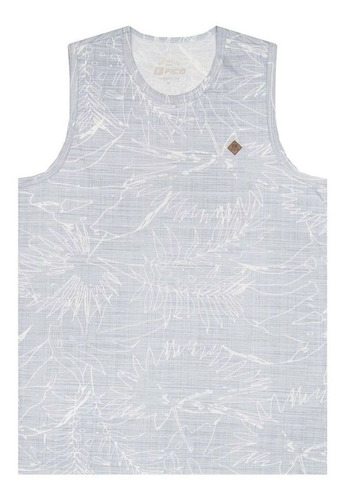 Musculosa Remera Fico Casual Estampado Verano Hombre