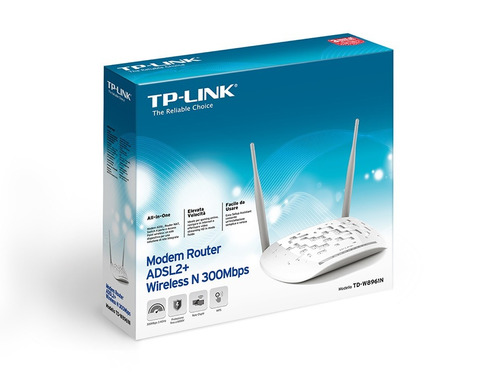 Modem + Router Tp-link Td-w8961n 300 Mbps Wireless N Adsl2