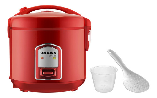 Imagem 3 de 3 de Panela Elétrica De Arroz Easy Red Lenoxx Pma177