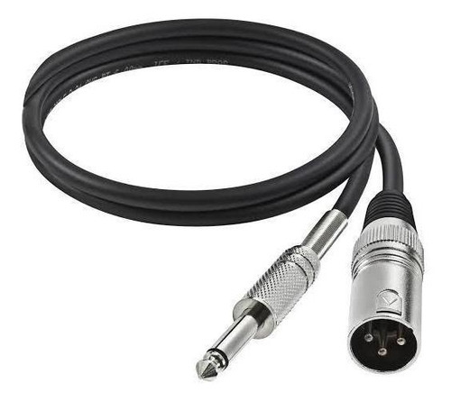 Cabo Para Microfone Xlr Macho / P10 Hayonik Player 1 Metro