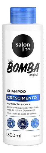 Shampoo Sos Bomba Original 300ml Salon Line