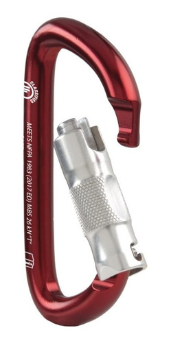 Imagen 3 de 3 de Mosqueton Protech De Aluminio Tipo Key-lock Cmc Usa
