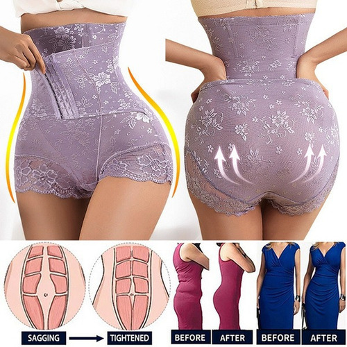 A! Pantalones De Vientre Fortalecen Cintura Alta Cinturón
