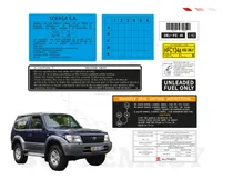 Comprar Adhesivos Toyota Prado 3 Puertas